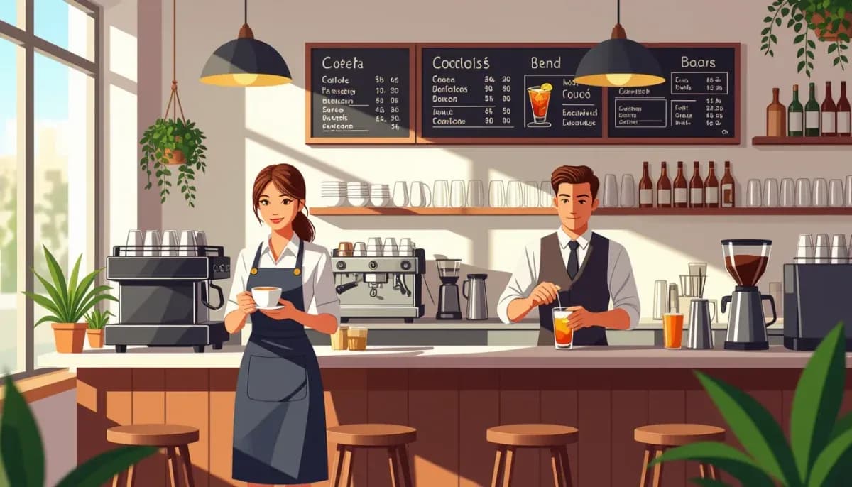 カフェ・バーで働く方法と仕事の魅力