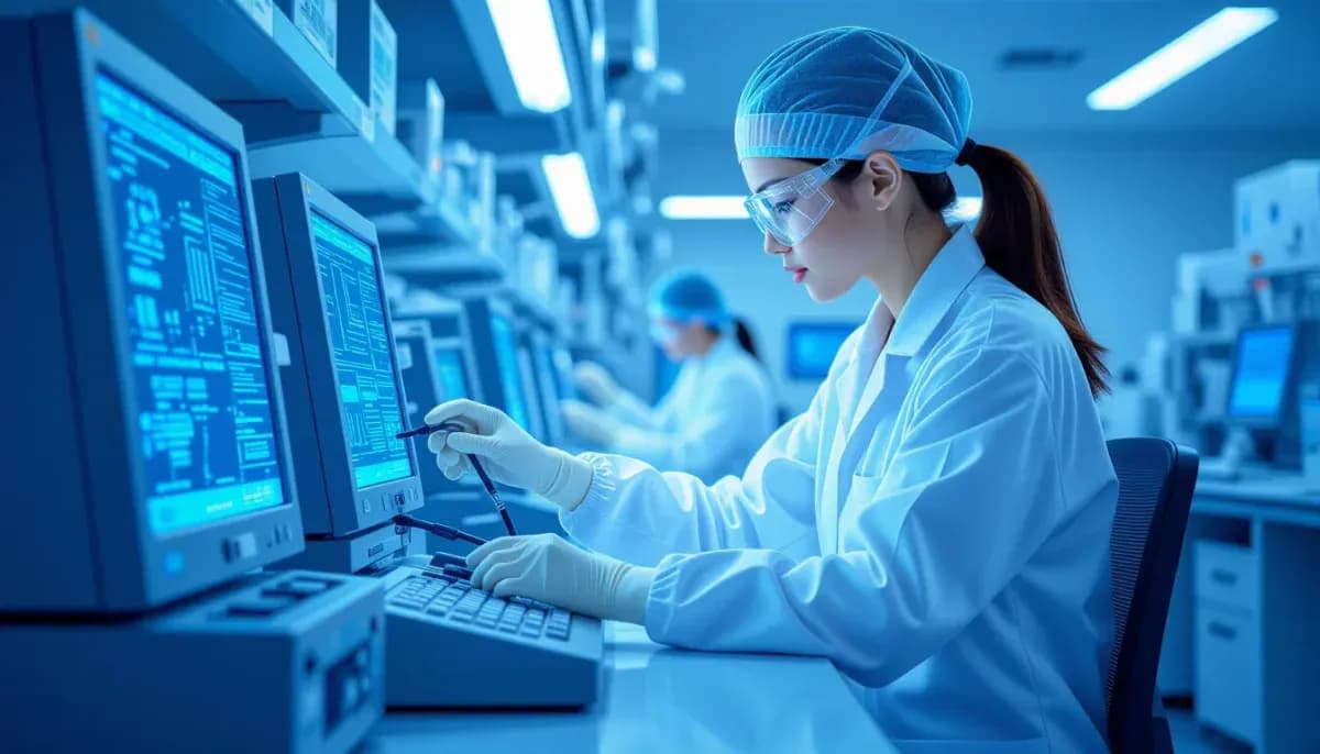 電子部品・半導体工場の仕事と将来性