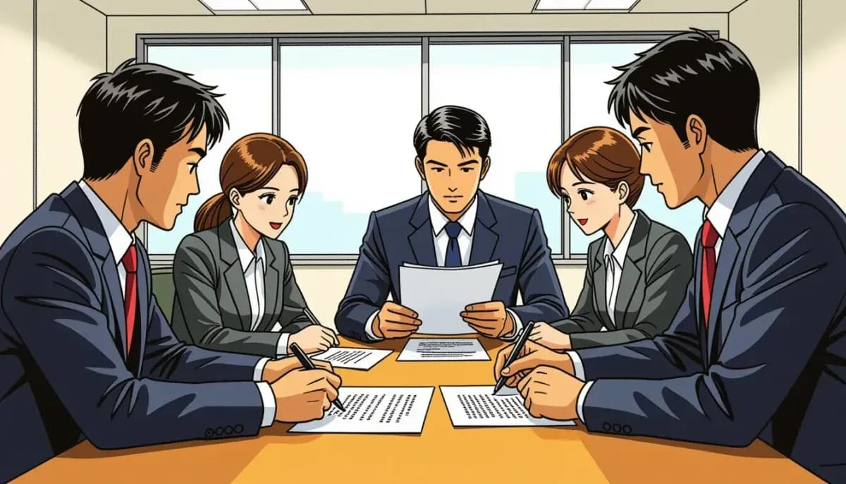 日本企業の意思決定プロセス（稟議制度）