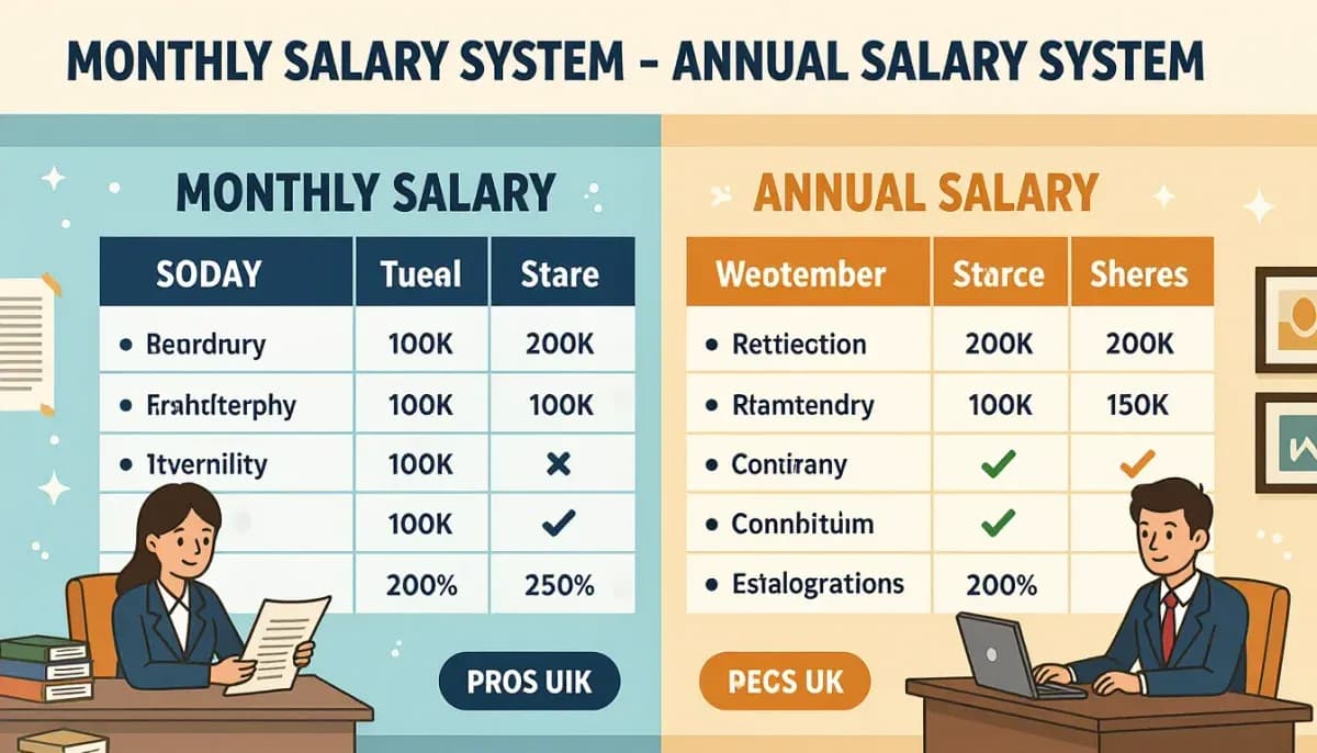 月給制 vs 年俸制の違いと選び方