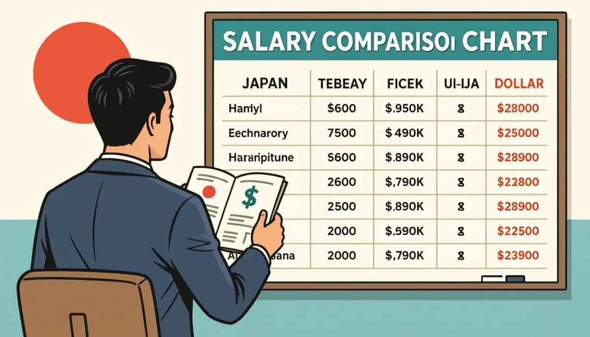 日本と母国の給与を比較するガイド