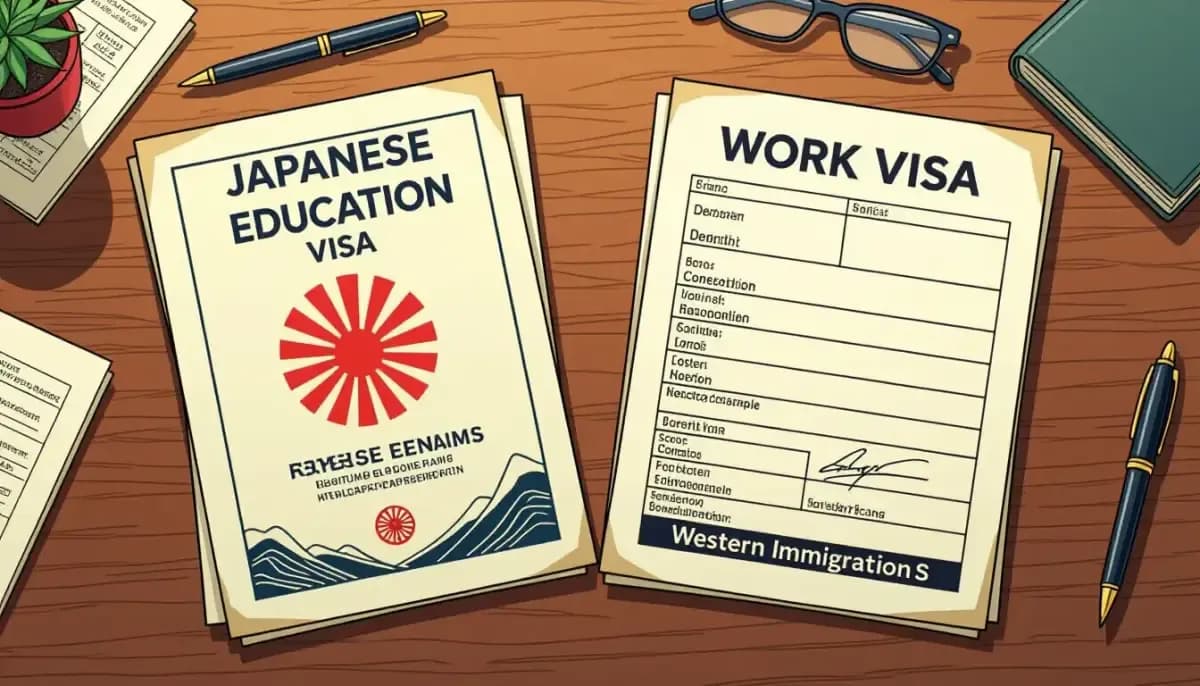 教育ビザと就労ビザの違いと注意点
