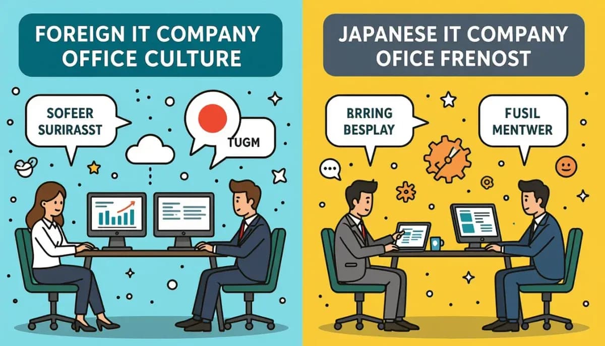 外資系IT企業 vs 日系IT企業の違いと選び方