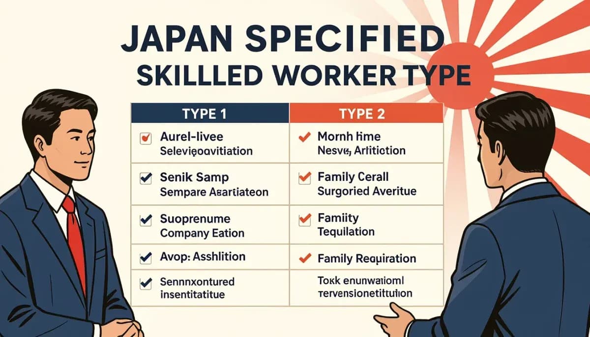 特定技能1号と2号の違いを徹底比較