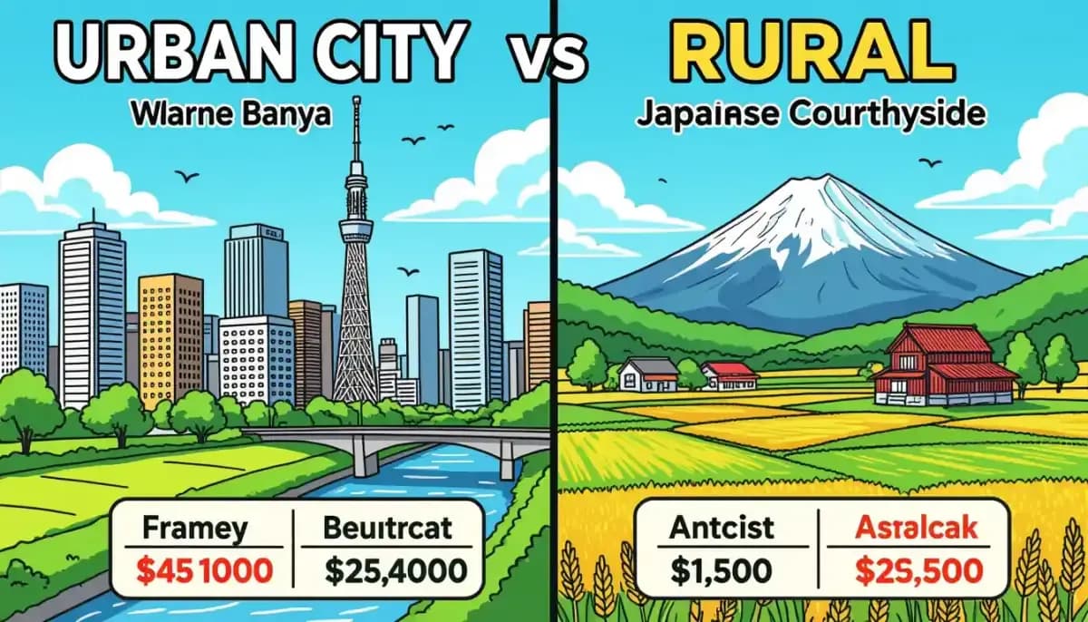 都市部と地方の給与・生活費徹底比較