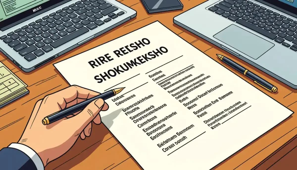 履歴書・職務経歴書の書き方完全ガイド