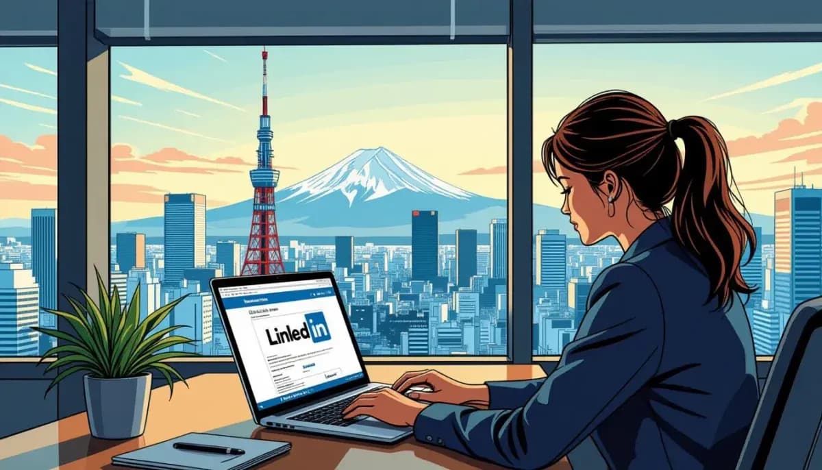 LinkedInで日本の仕事を見つける方法